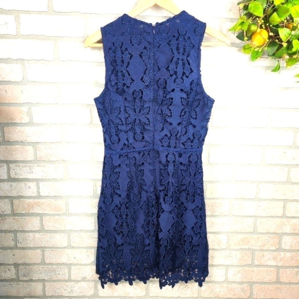 H&M Lace Cocktail Sleeveless Dress Size S - Picture 9 of 9